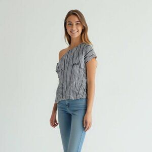 Gentle Fawn One Shoulder Top S